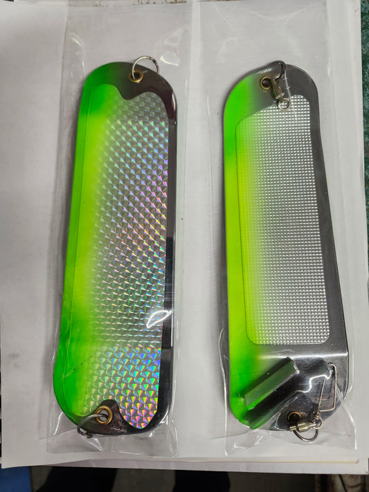 Gator Bait 8" Double Fin Flasher Livewire