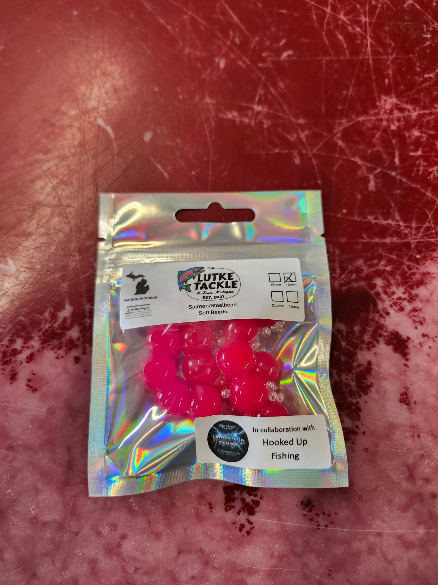 Lutke Tackle Salmon/Steelhead Soft Beads 12mm