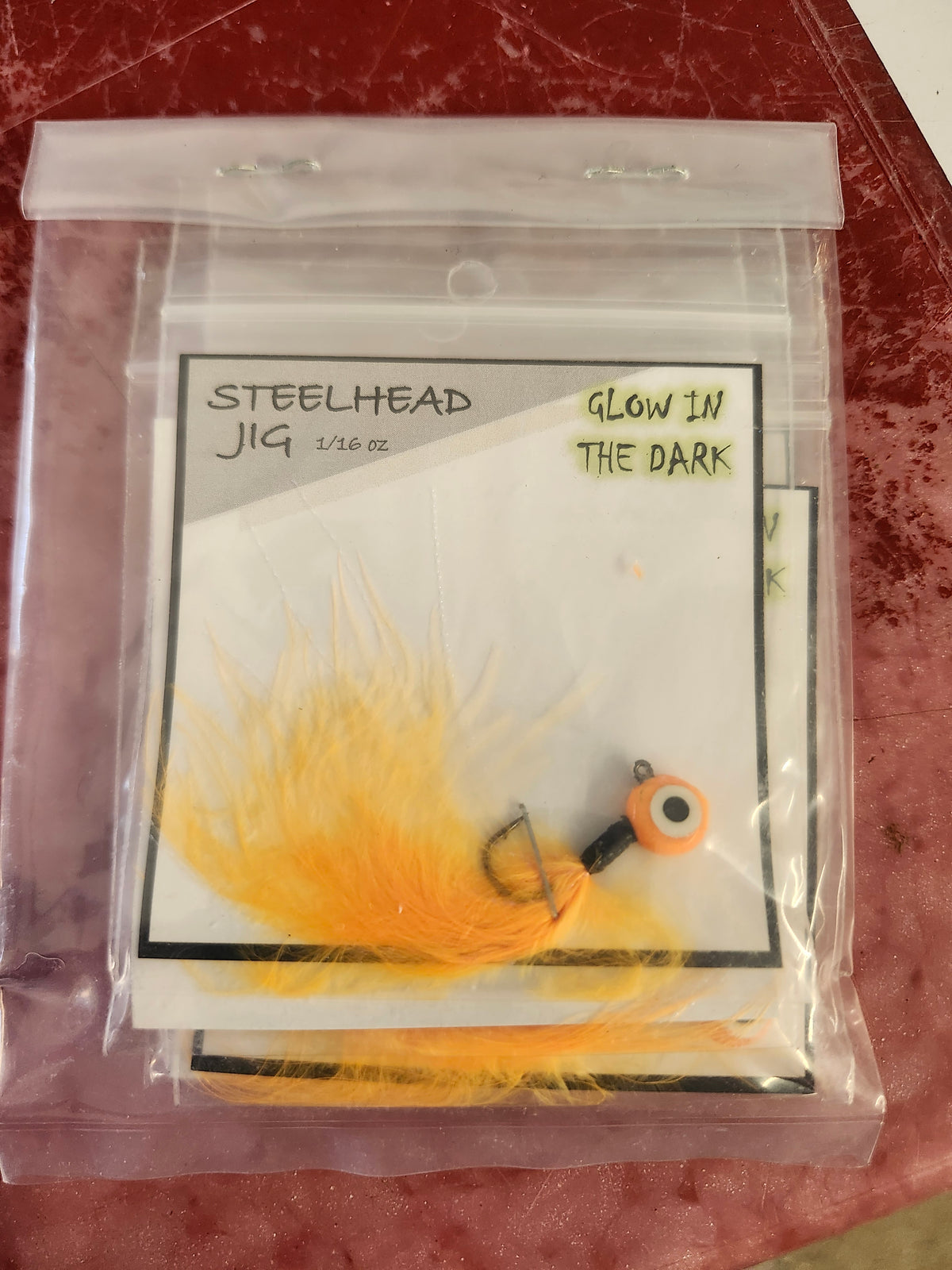 Don's Tackle Steelhead Jig Glow In the Dark