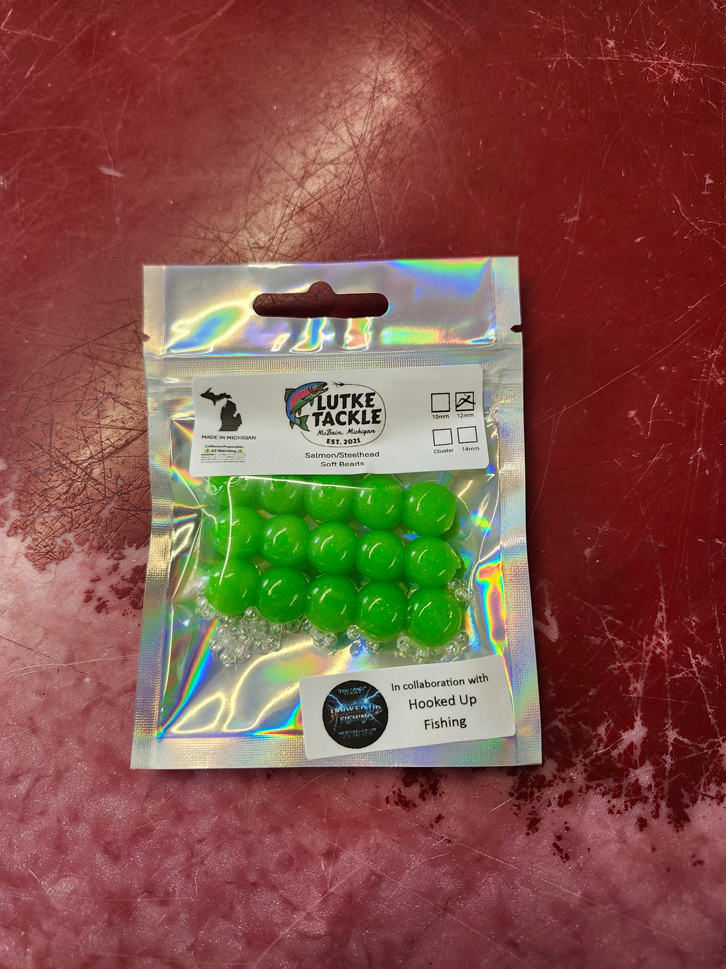 Lutke Tackle Salmon/Steelhead Soft Beads 12mm