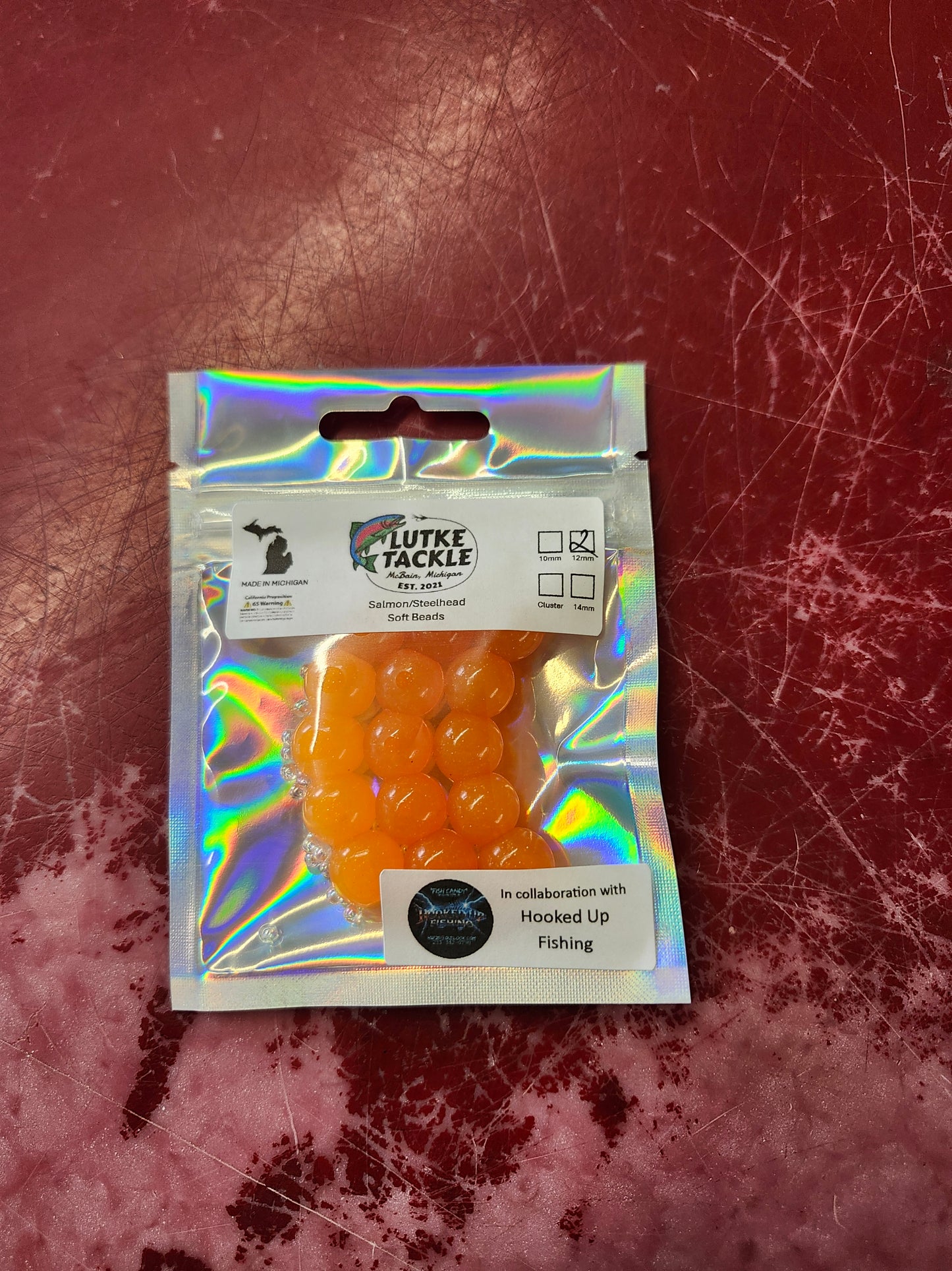 Lutke Tackle Salmon/Steelhead Soft Beads 12mm