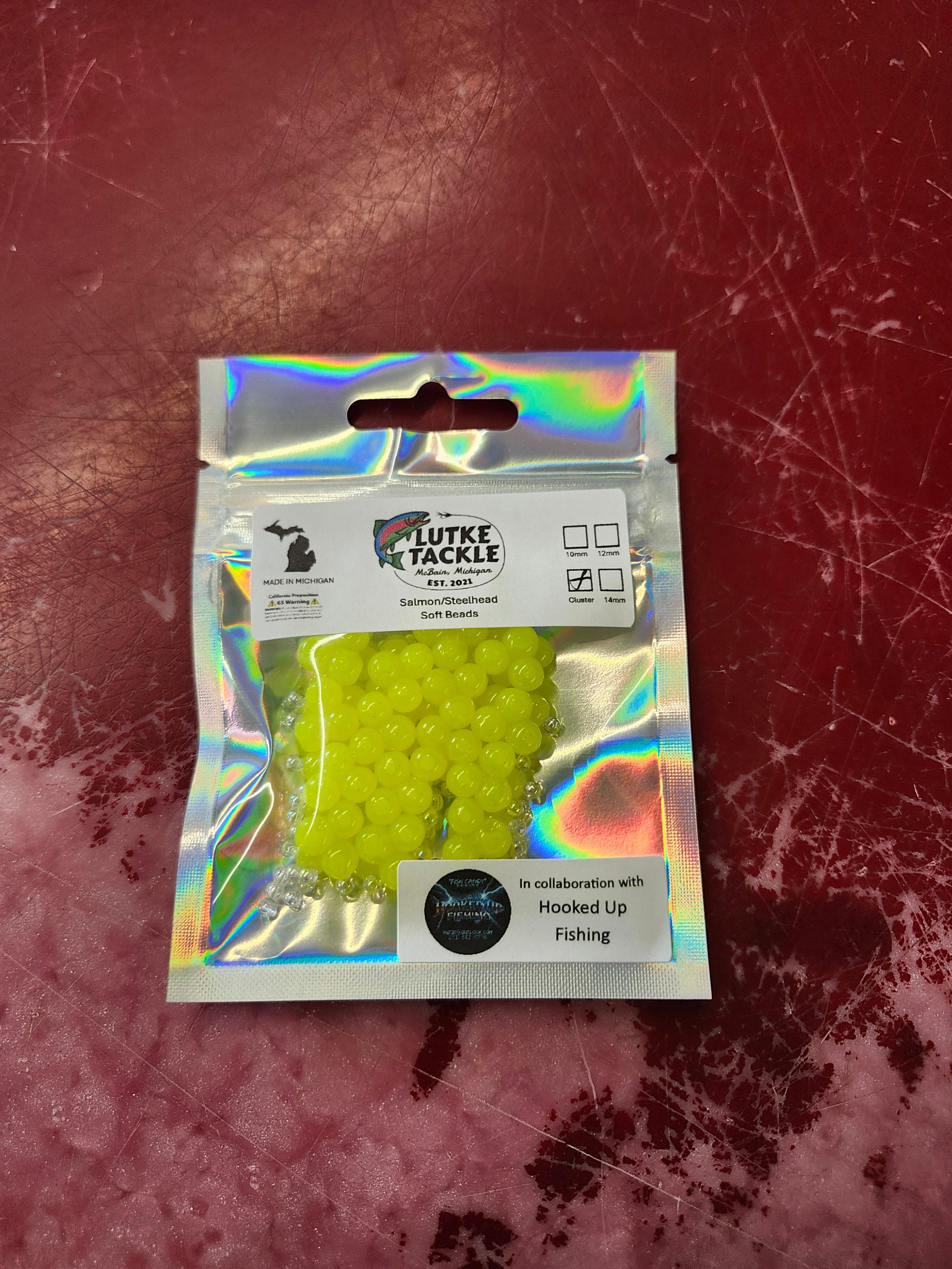 Lutke Tackle Salmon/Steelhead Soft Bead Egg Clusters – Tangled Tackle Co.