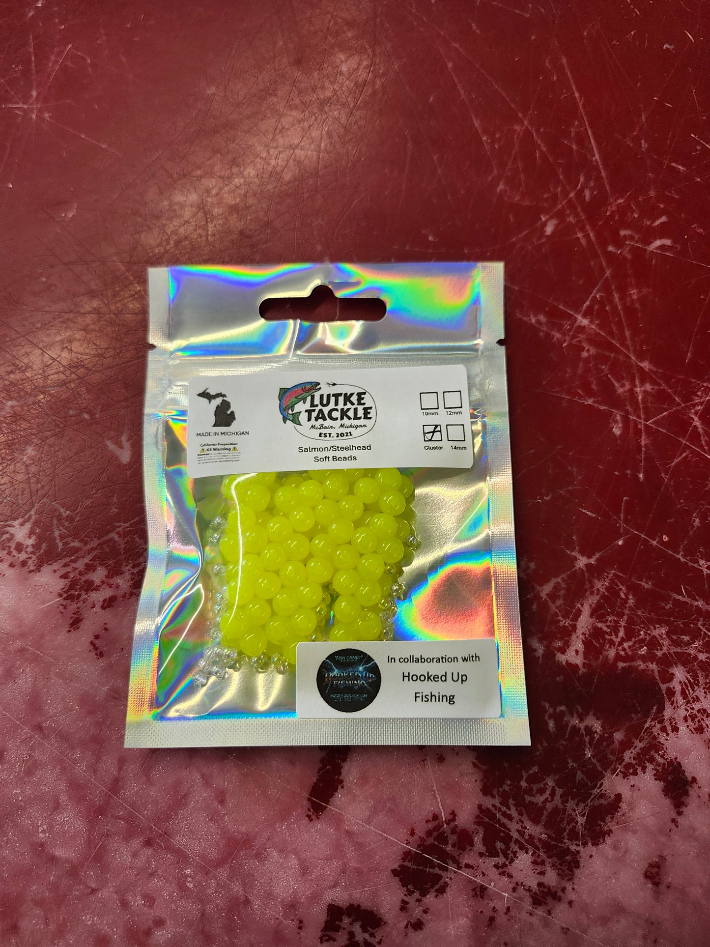 Lutke Tackle Salmon/Steelhead Soft Bead Egg Clusters
