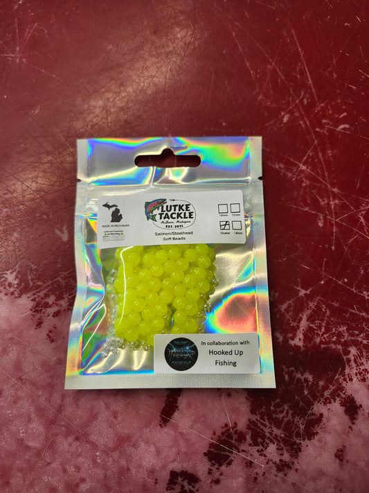 Lutke Tackle Salmon/Steelhead Soft Bead Egg Clusters