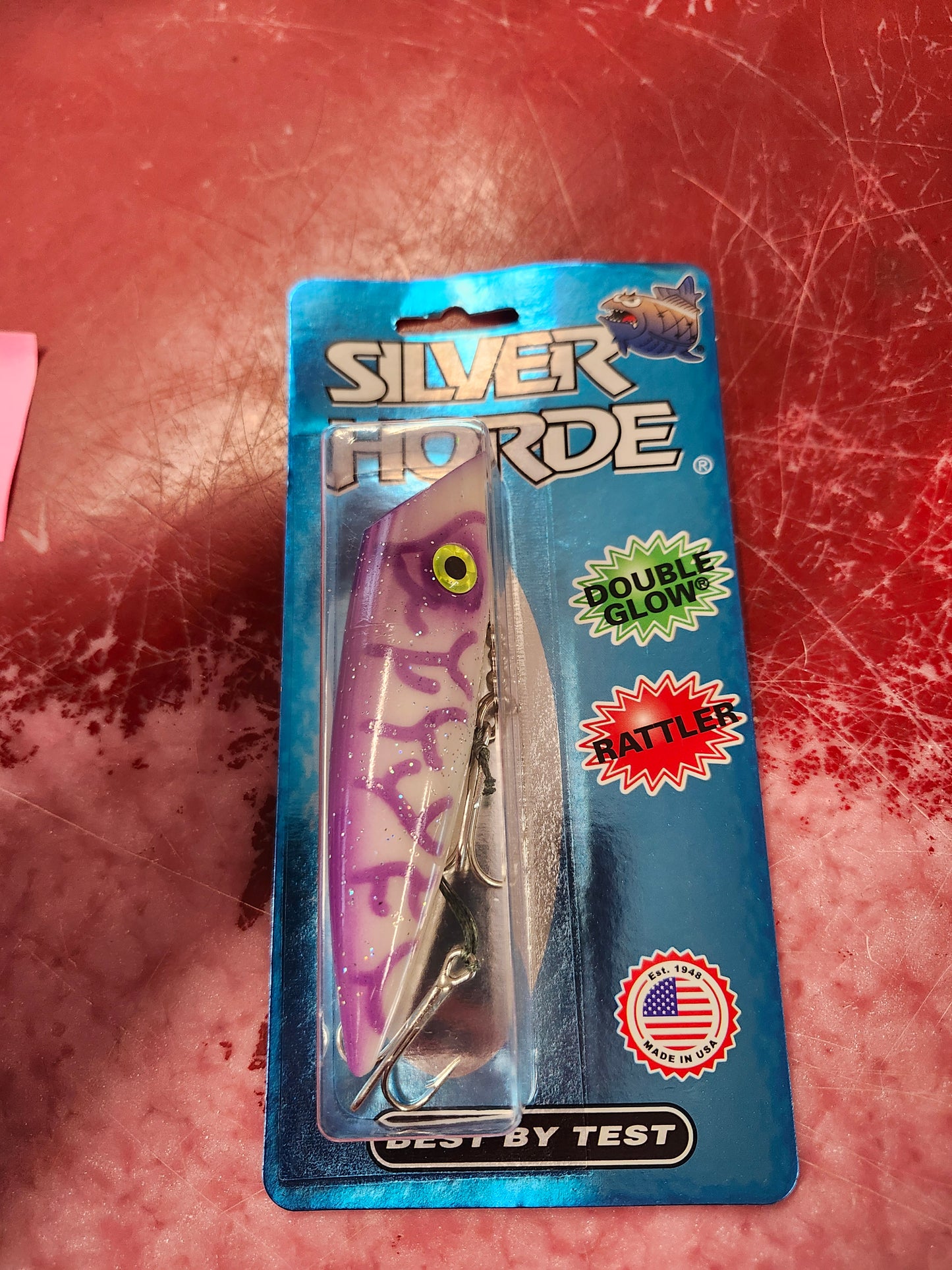 Silver Horde 5 w/Rattle Glow/Purple Lightning