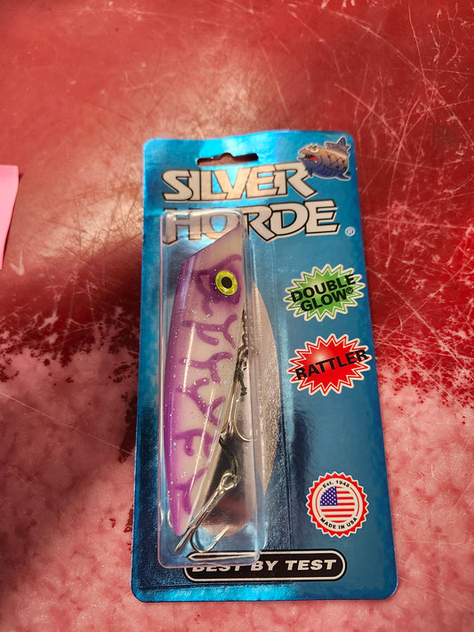 Silver Horde 5 w/Rattle Glow/Purple Lightning