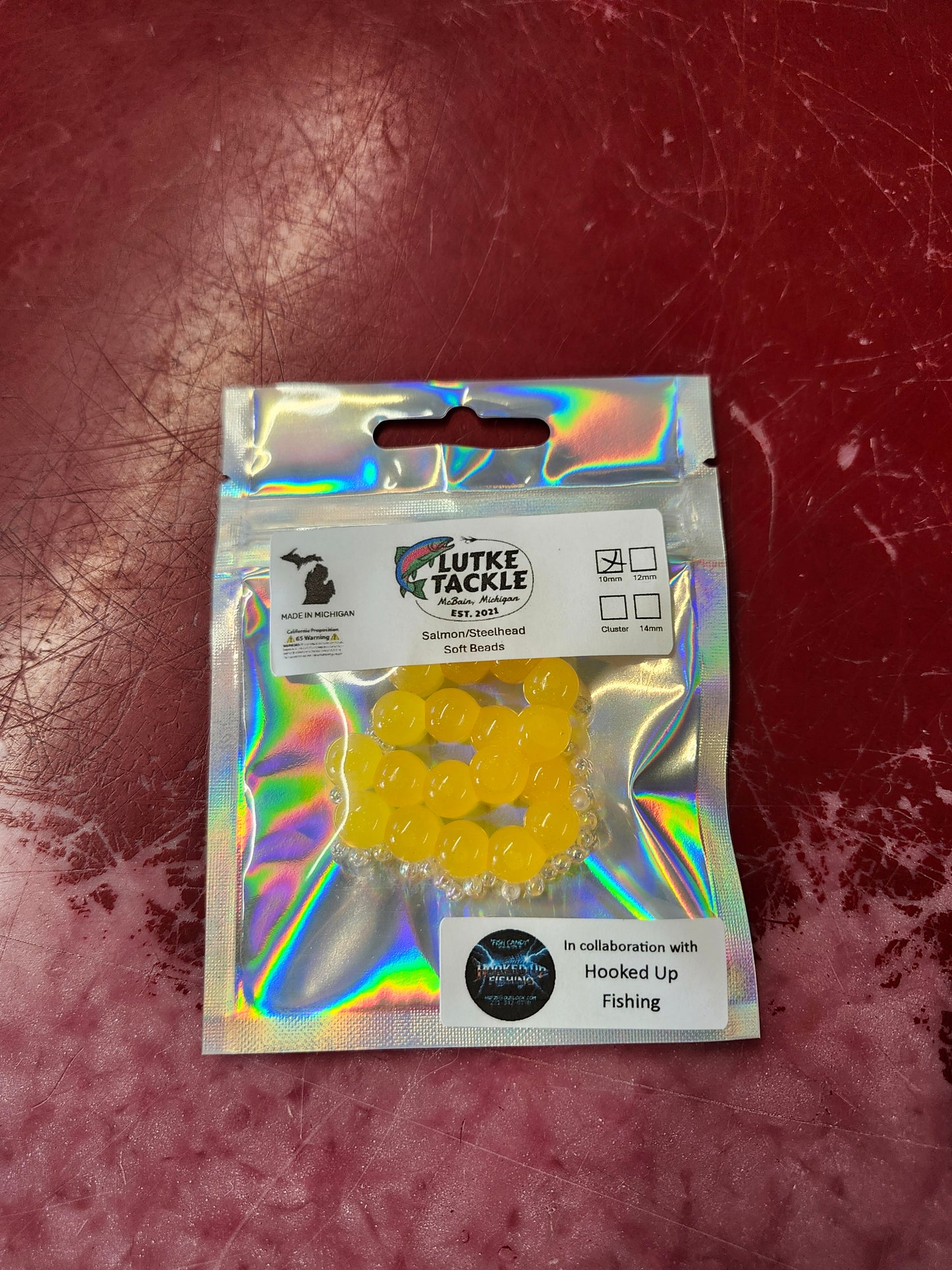 Lutke Tackle Salmon/Steelhead Soft Beads 10mm