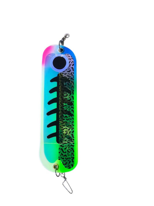 Mr. Chrome 8" Flasher Death Leopard