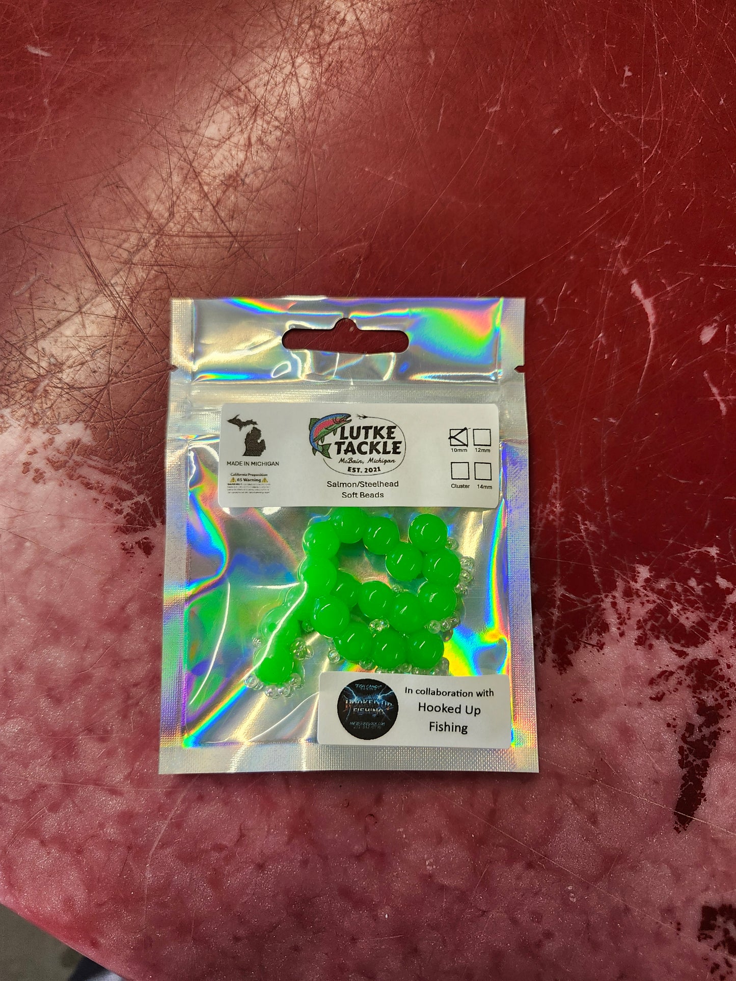 Lutke Tackle Salmon/Steelhead Soft Beads 10mm