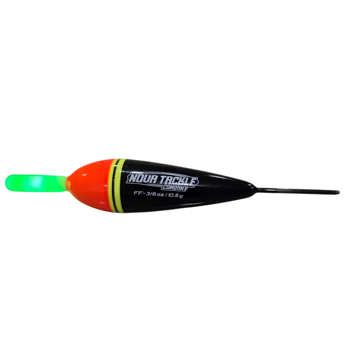 Nova GLOW Fixed Floats FF-3/8 OZ / 10.5 G / Orange Top