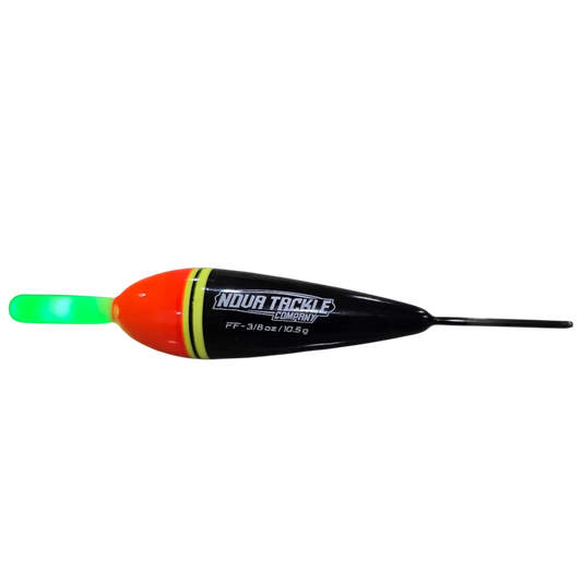 Nova GLOW Fixed Floats FF-3/8 OZ / 10.5 G / Orange Top