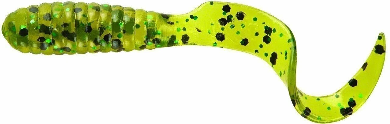 Mister Twister Teenie Tail Pumpkin Green 2"
