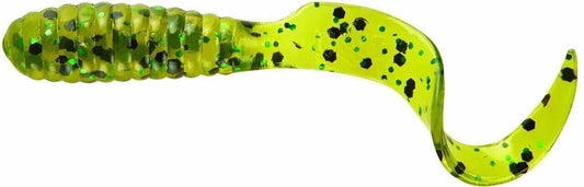 Mister Twister Teenie Tail Pumpkin Green 2"