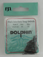 Dolphin Black Interlock Swivels Sz:12 Qty:12 2123-12