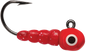 VMC Larvae Jig 1/100 oz 2 Pack Glow Red
