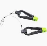 Scotty Stackable Line Release Clip w/ 30" Leader and Canonball Snap