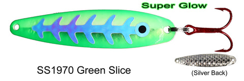 SS Super Slim Spoon SS1970 SG Green Slice