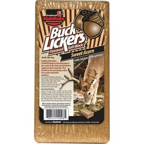 Habitats Buck Lickers Flavored Salt Blocks