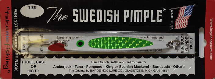 Swedish Pimple Jig SZ8 1OZ & SZ9 1-5/8OZ