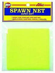 Atlas Mike's Spawn Netting 3" x 3" Chartreuse Qty 250