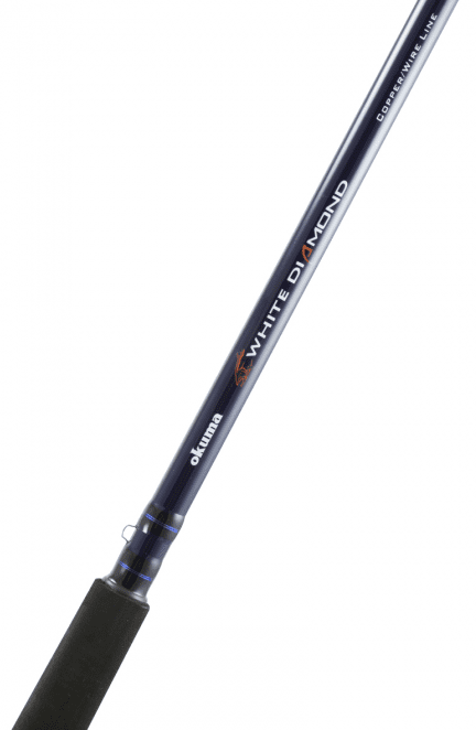 Okuma White Diamond Copper/Leadcore Rod