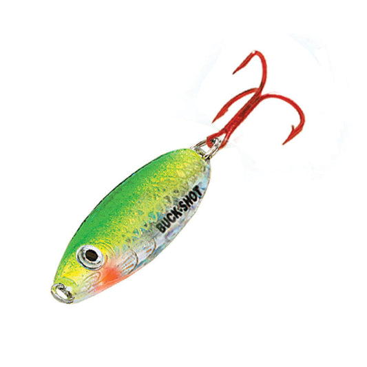 NORTHLAND BUCKSHOT RATTLE SPN SUPERGLO PERCH 1/4OZ SPOON MFG# BRS4-20