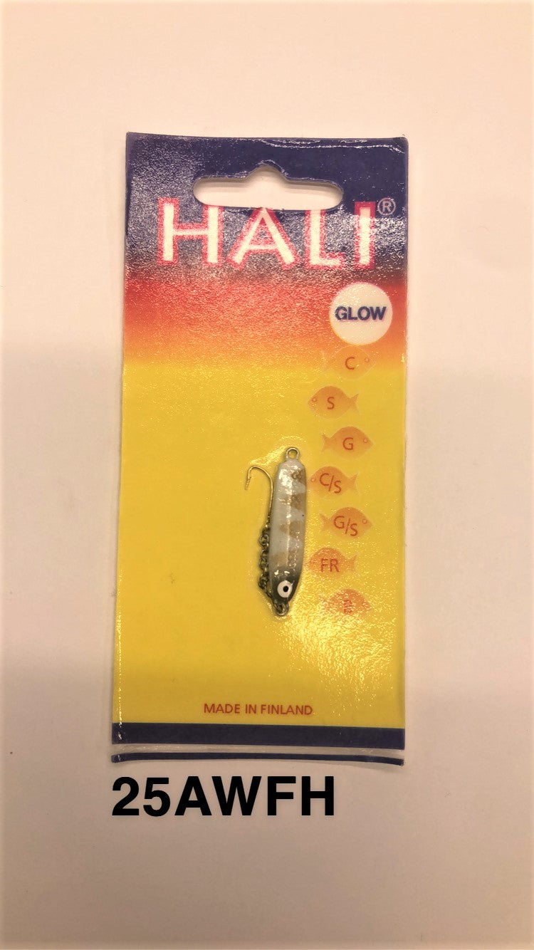 Hali Sukkula 25AWFH Glow Ice Fishing Jig