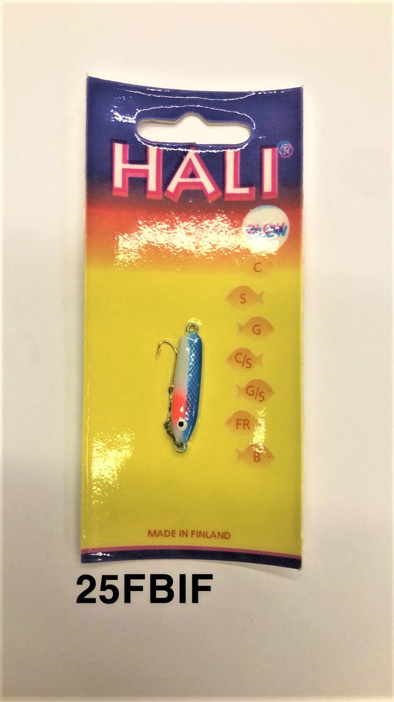 Hali Sukkula Jig Blue Glow Perch; 25 mm