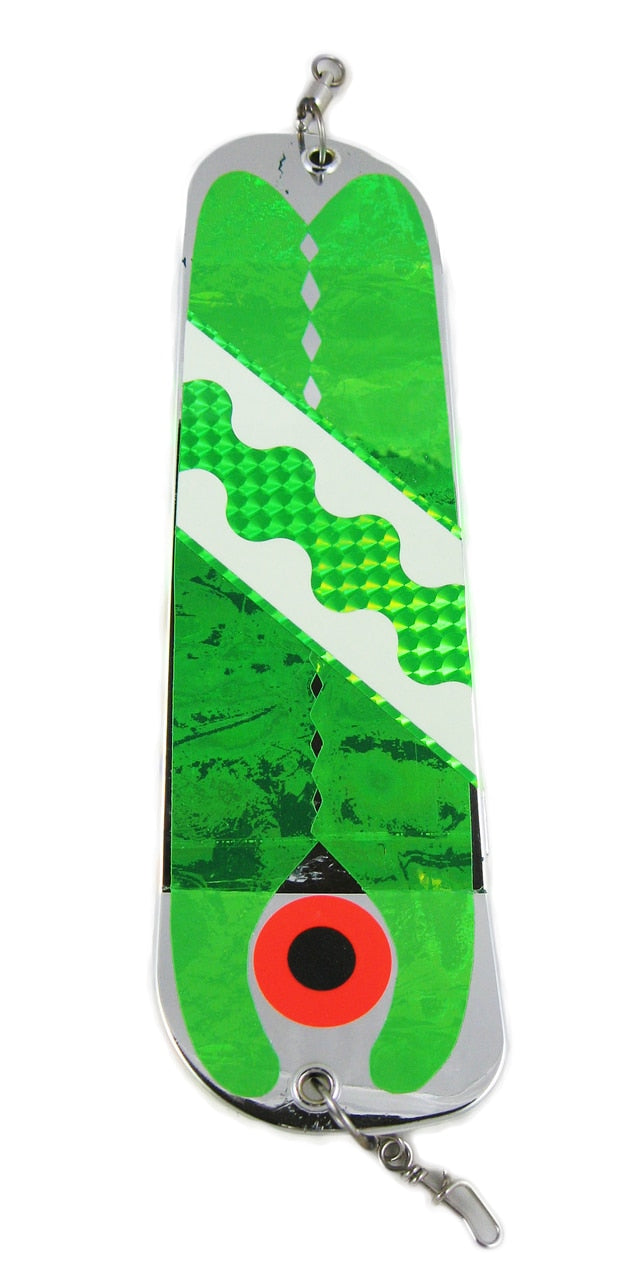 Pro King 8 Inch Flasher Green Scum Line 