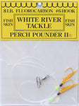 White River Tackle - Perch Pounder Black & Gold Size 6 Hook