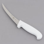 Choice 6"Curved Flexible Boning Knife white Handle