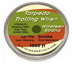 Torpedo Fishing Products Trolling Wire 19 Strand 1000ft
