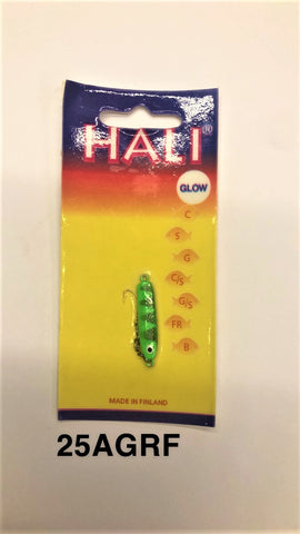 Hali Sukkula 25AGRF Glow Ice Fishing Jig