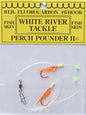 White River Tackle Perch Pounder #5 Orange and Chartreuse sz6