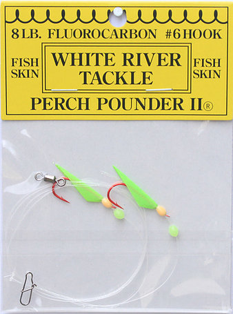 White River Tackle - Perch Pounder Glow/Orange Head #8 Hook PPII-#8H-1 –  Tangled Tackle Co
