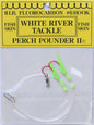 White River Tackle -  Perch Pounder II Glow & Glow Size 6 Hook