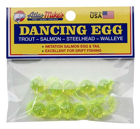 Atlas Mike's Dancing egg 42027 chartreuse qty 10