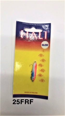 Hali Sukkula 25FRF Glow Ice Fishing Jig