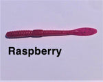 Boxer Baits Finesse Worms "Raspberry"