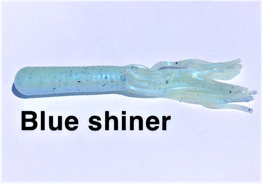 Boxer Baits 4" Tube "Blue Shiner"