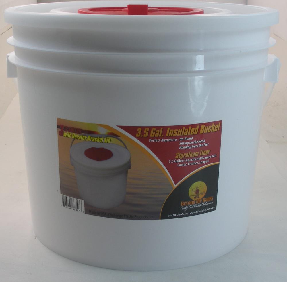 Challenge Insulated Bait Bucked 3.5 Gallon with Lid