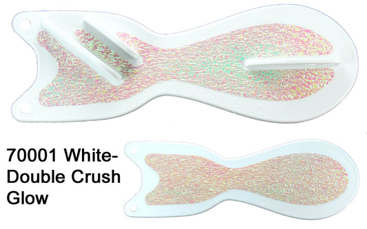 Spindoctor 8 Inch White- Crush Pearl  Glow