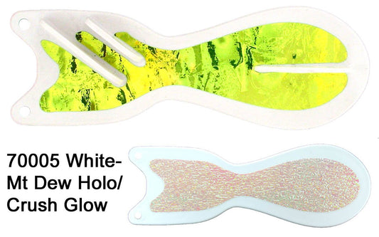 Spindoctor 8 Inch White-Mountain Dew Glow Crush