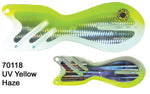 Dreamweaver Spindoctor Flasher Length 8" UV Yellow Haze SD70118-8