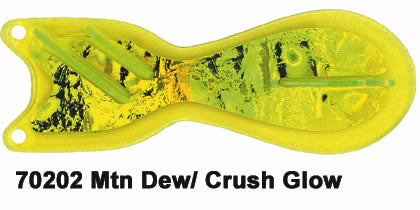 Spindoctor 8 Inch Yellow-Mountain Dew/Crush Glow