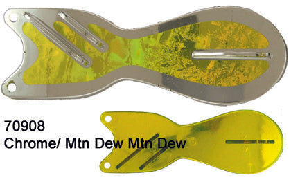 Spindoctor 8 Inch Chrome/Mountain Dew- Mountain Dew