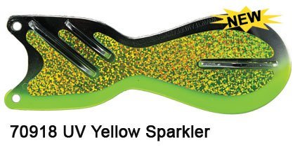 Dreamweaver Spindoctor 10" UV Yellow Sparkle SD70918L-10