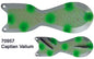 Spindoctor 10 Inch Chrome Green Dots