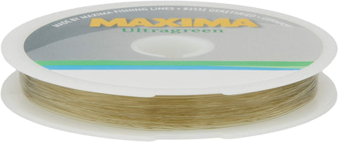 Maxima Fishing Line Leader Wheel, Ultragreen 27yd