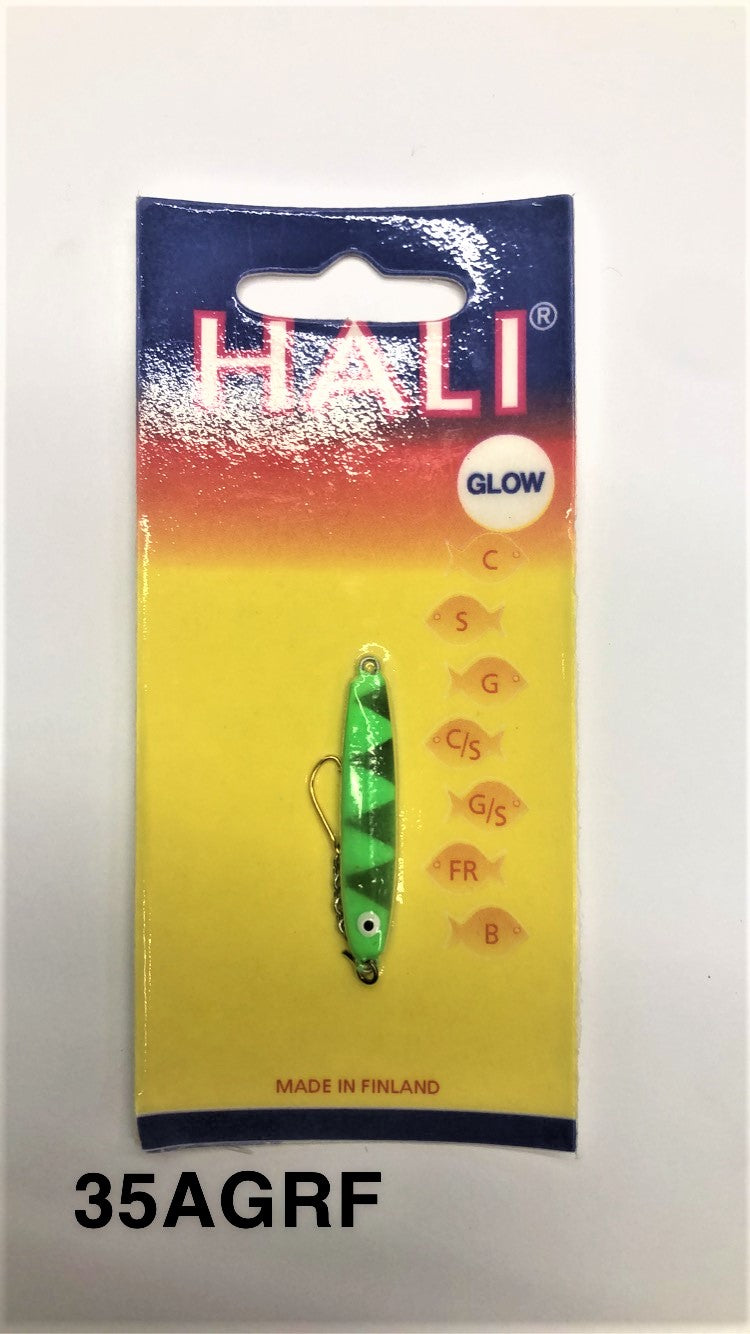 Hali Sukkula 35 AGRF Glow Ice Fishing Jig